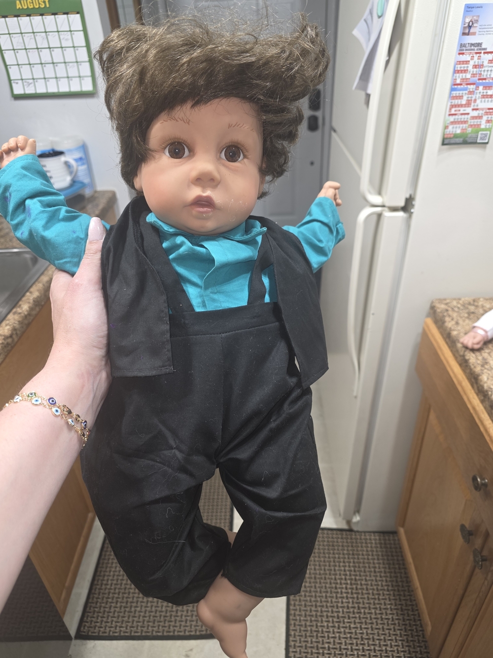 Vintage 90s Pat Secrist Collectible Doll, "Oops".... RARE...
